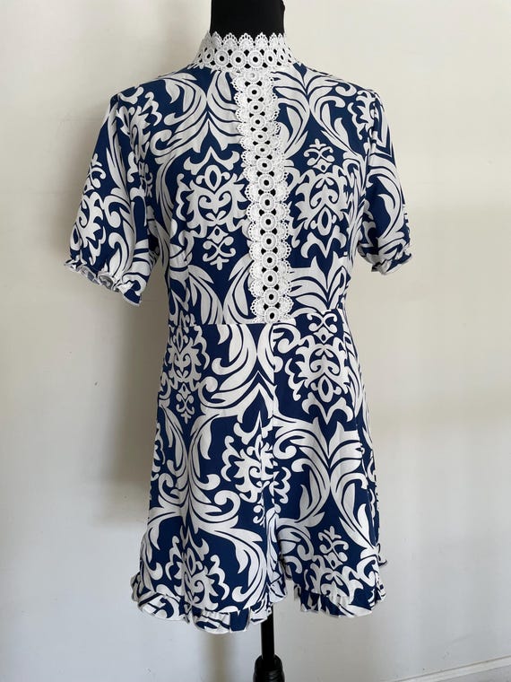 Super Fun Romper in 70s Style Repeated in Y2K Vin… - image 5