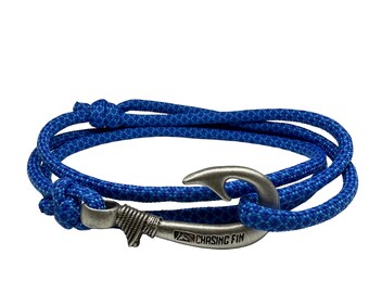 Colonial blue diamond Fish Hook Bracelet | Anklet