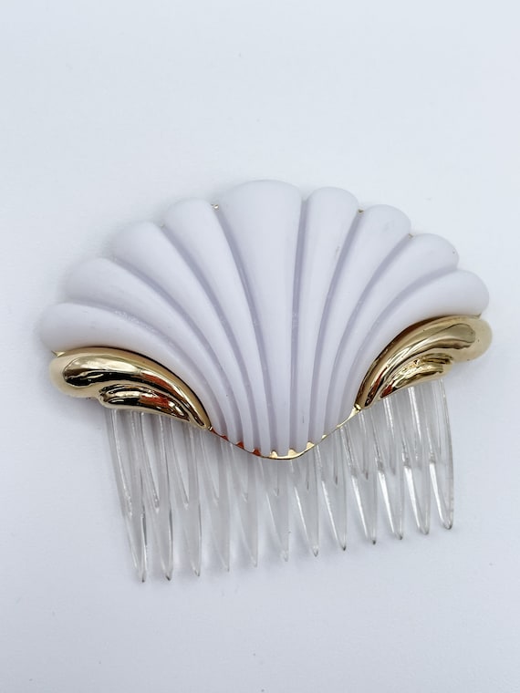 Sylvie Gabrielli Vintage French White Tulip Hair … - image 1