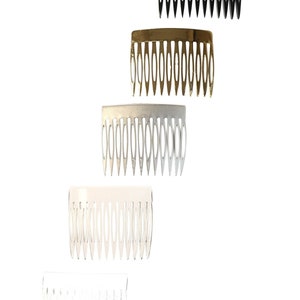Vintage French Curved Small Hair Comb