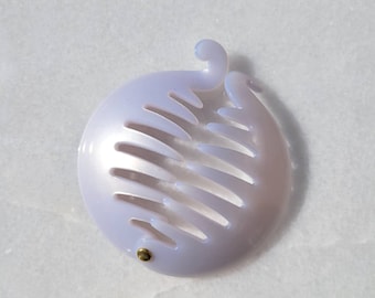 Vintage French Circle Cincher Ponytail Holder Hair Comb