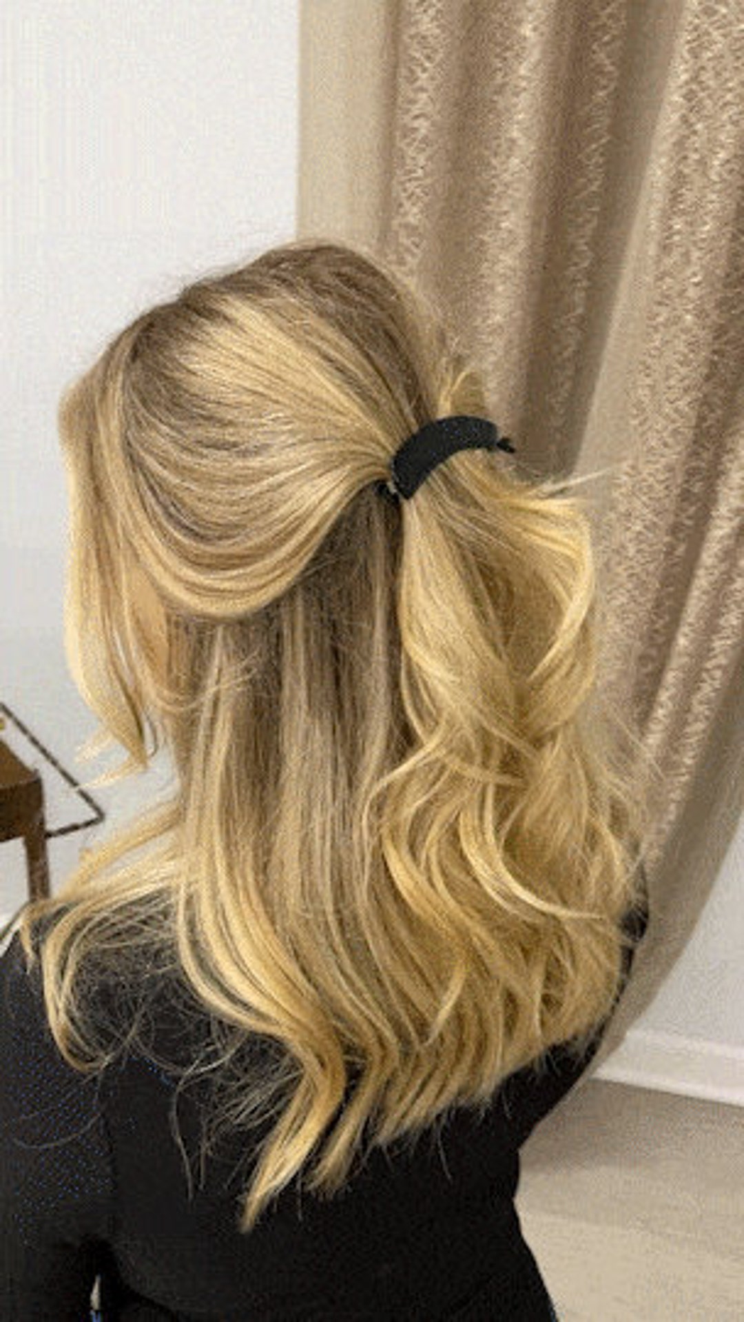 3 Stück Vertikale Haarspangen Für Damen & Mädchen – Bananen-Form Für Pferdeschwänze, Praktische Haarklammern