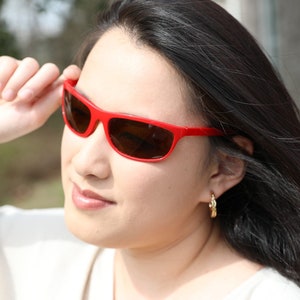 French Vintage Lightweight Biker Style Sunglasses