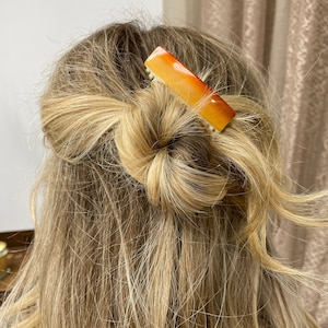 Vintage French Sunrise Hair Comb