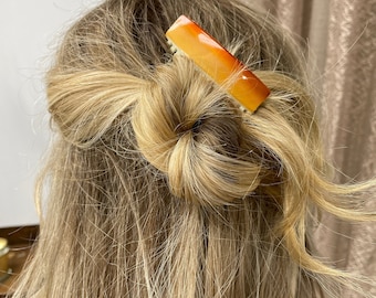 Vintage French Sunrise Hair Comb