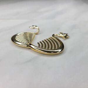 Fred Of Paris 1970 Panthre Maille Boucles D'oreilles Clips En Or Jaune 18 Carats