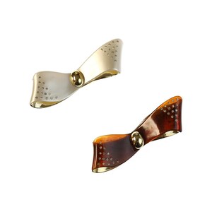 Vintage Italian Bow Hair Barrette