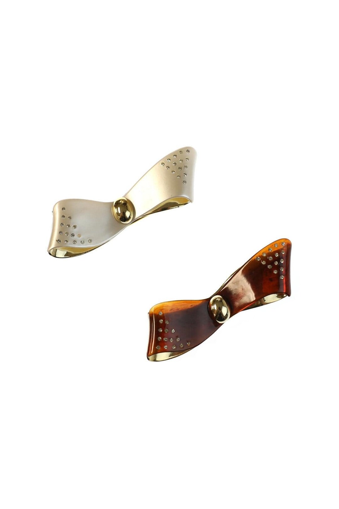 Vintage Italian Bow Hair Barrette Etsy UK