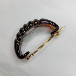 Vintage Italian Tortoise Shell Ponytail Holder Hair Barrette - Etsy
