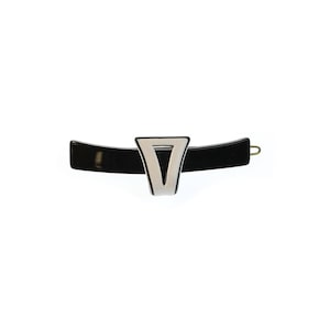 Vintage &quot;V&quot; Hair Barrette on Tige Boule