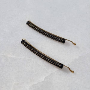 Seltene Vintage Handgemachte Italienische Wire Wrapped Bobby Pins