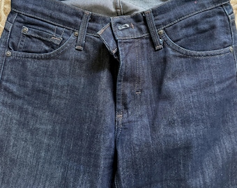 Jeans da donna vintage Dry Aged di James Jeans, Made in USA. Taglia 27.