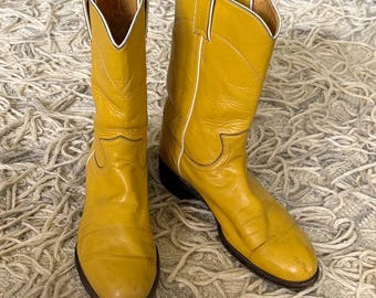 Vintage 70s Brown Leather Platform Sandals: Jeweltone Wooden Sole