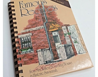 Mrs. Wilkes' Boarding House Cookbook Savannah Georgia Southern Cooking SIGNED 1992