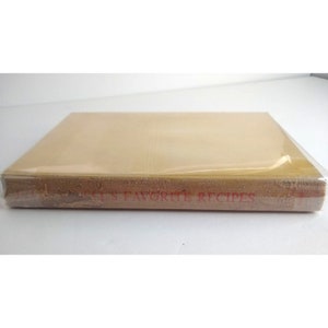 Texas Cookbook 1956 Julie Benell&#39;s Favorite Recipes Cookbook SIGNED First Edition Hardcover Vintage
