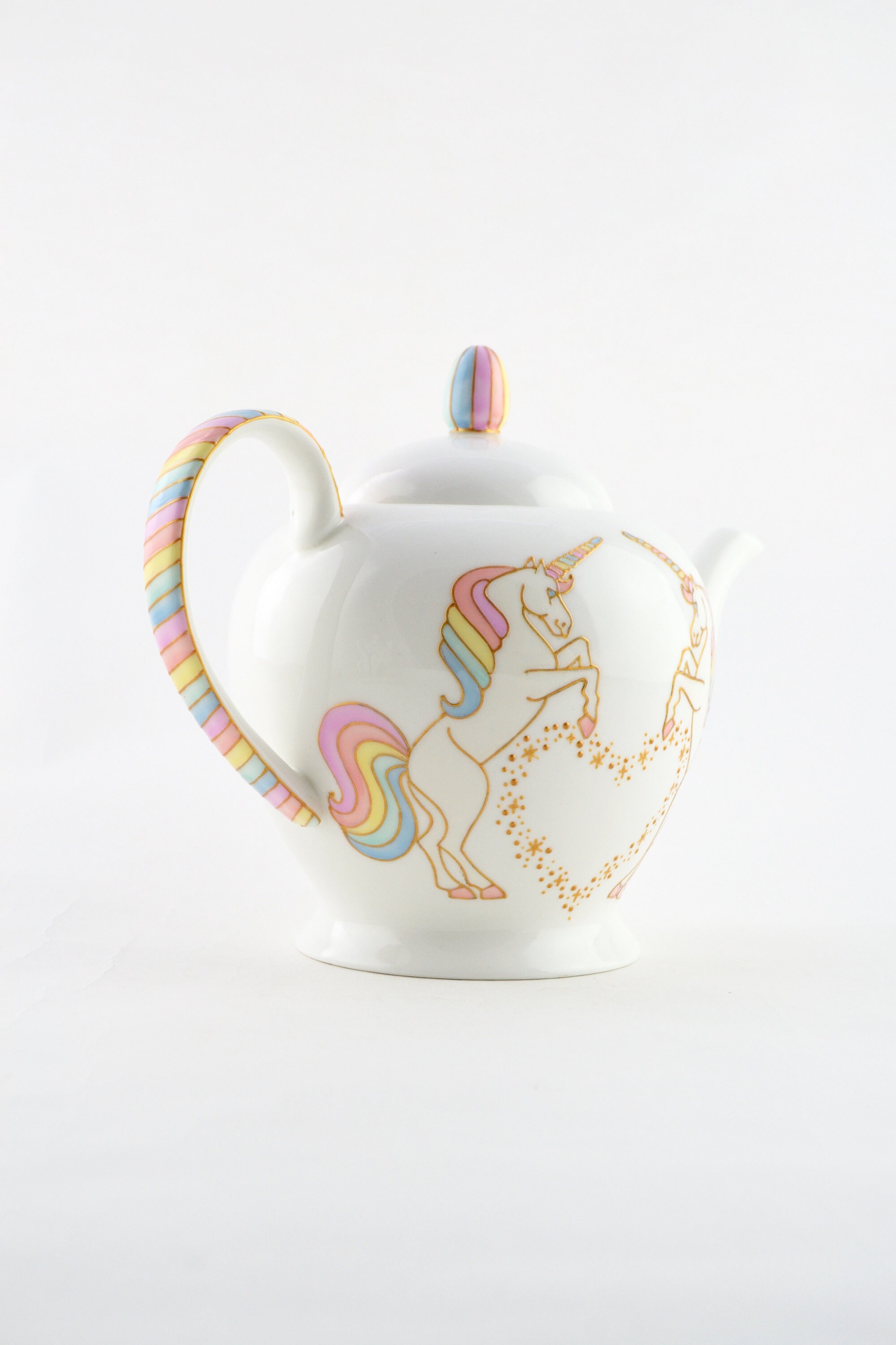 Unicorn Teapot Etsy Canada