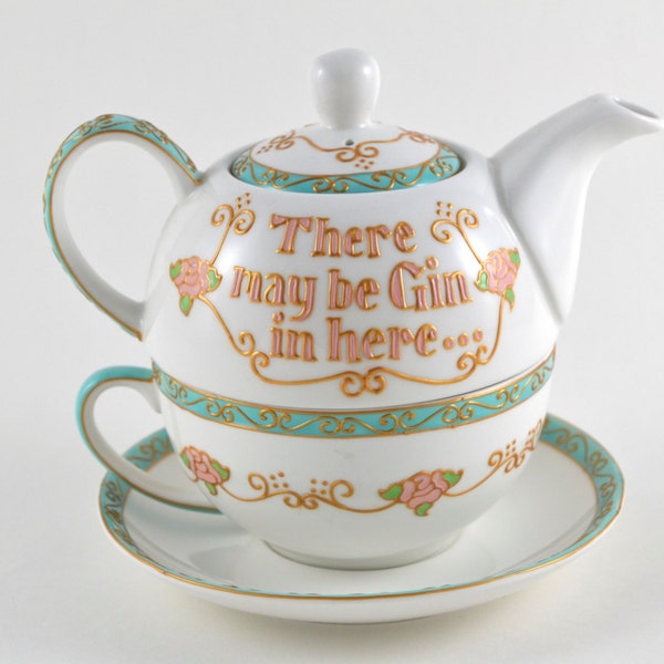 Gin Tea Set Etsy UK