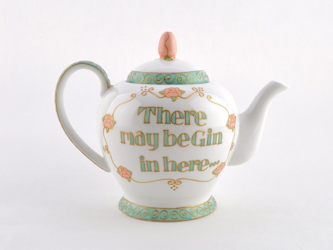 Gin Teapot 24 Cup Etsy