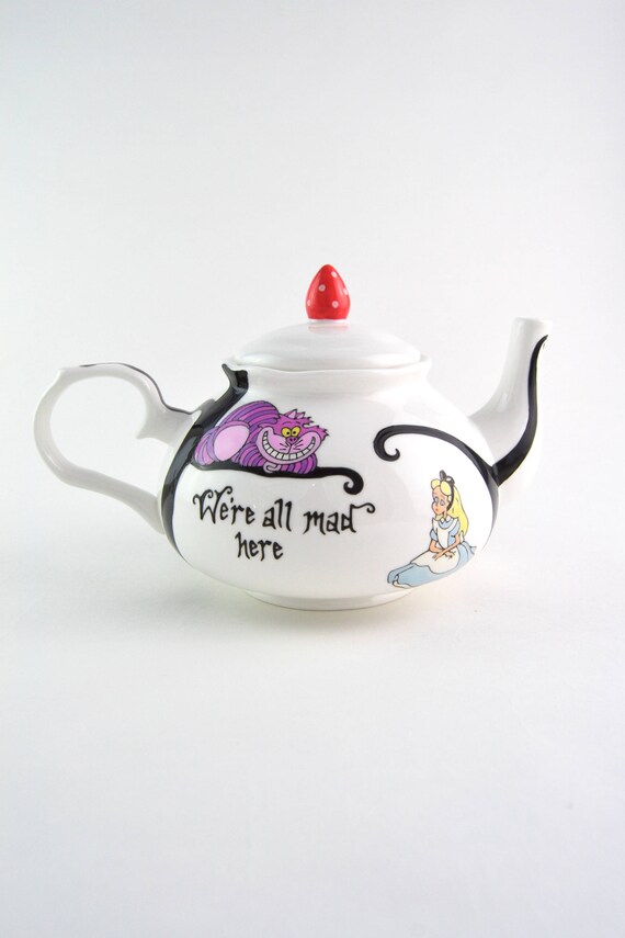 alice in wonderland china tea set