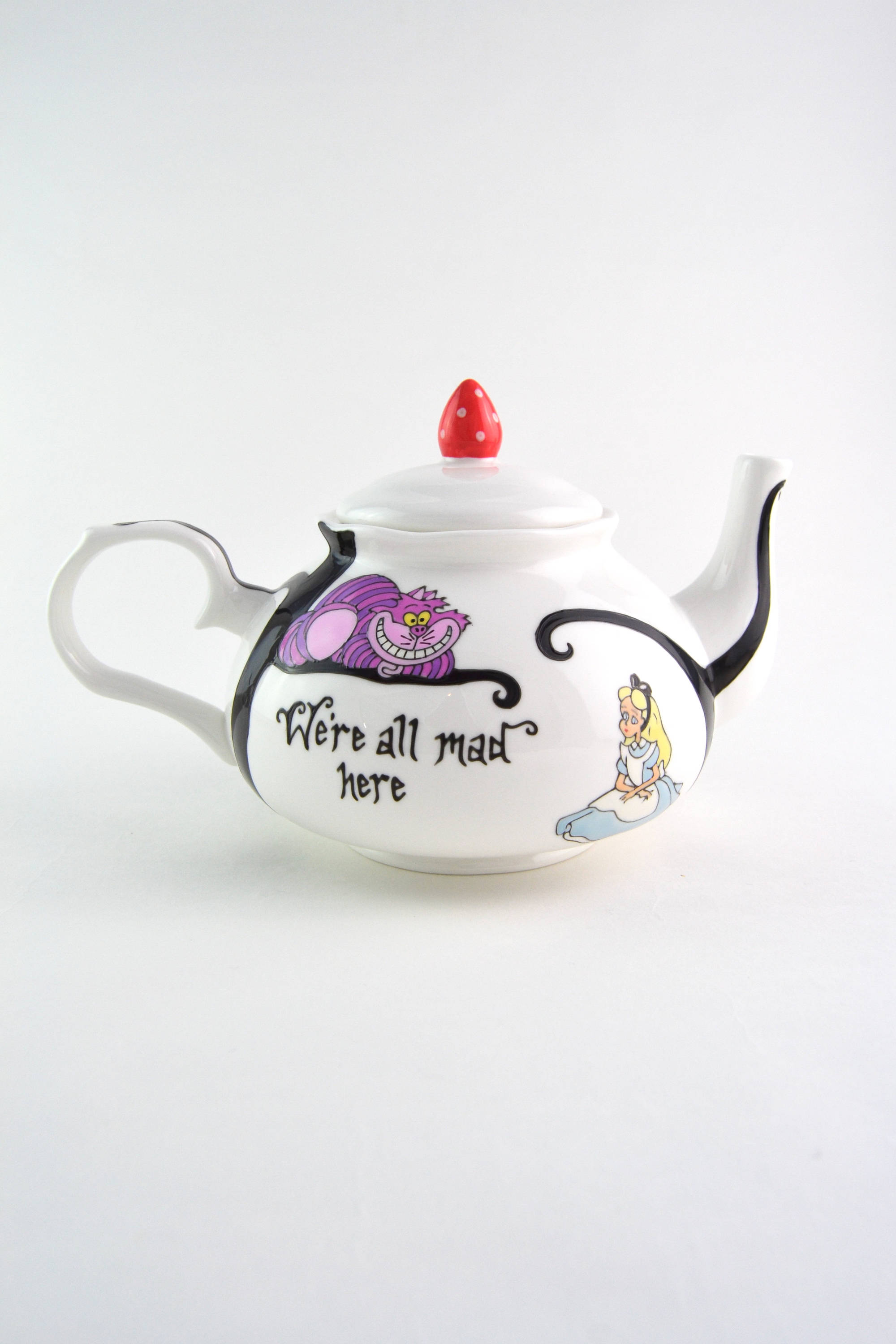Alice in Wonderland Bone China Teapot