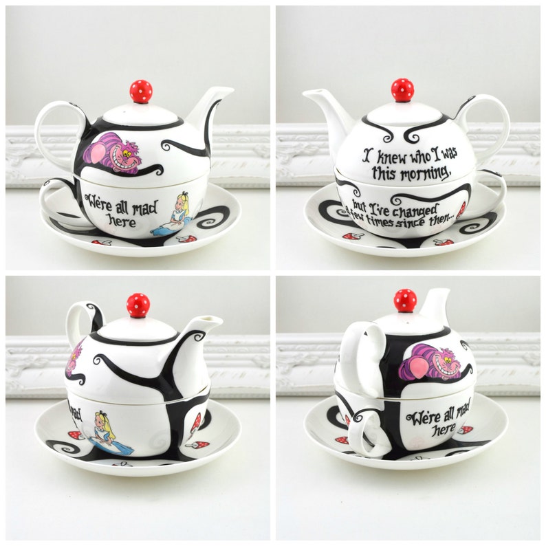 alice and wonderland tea sets