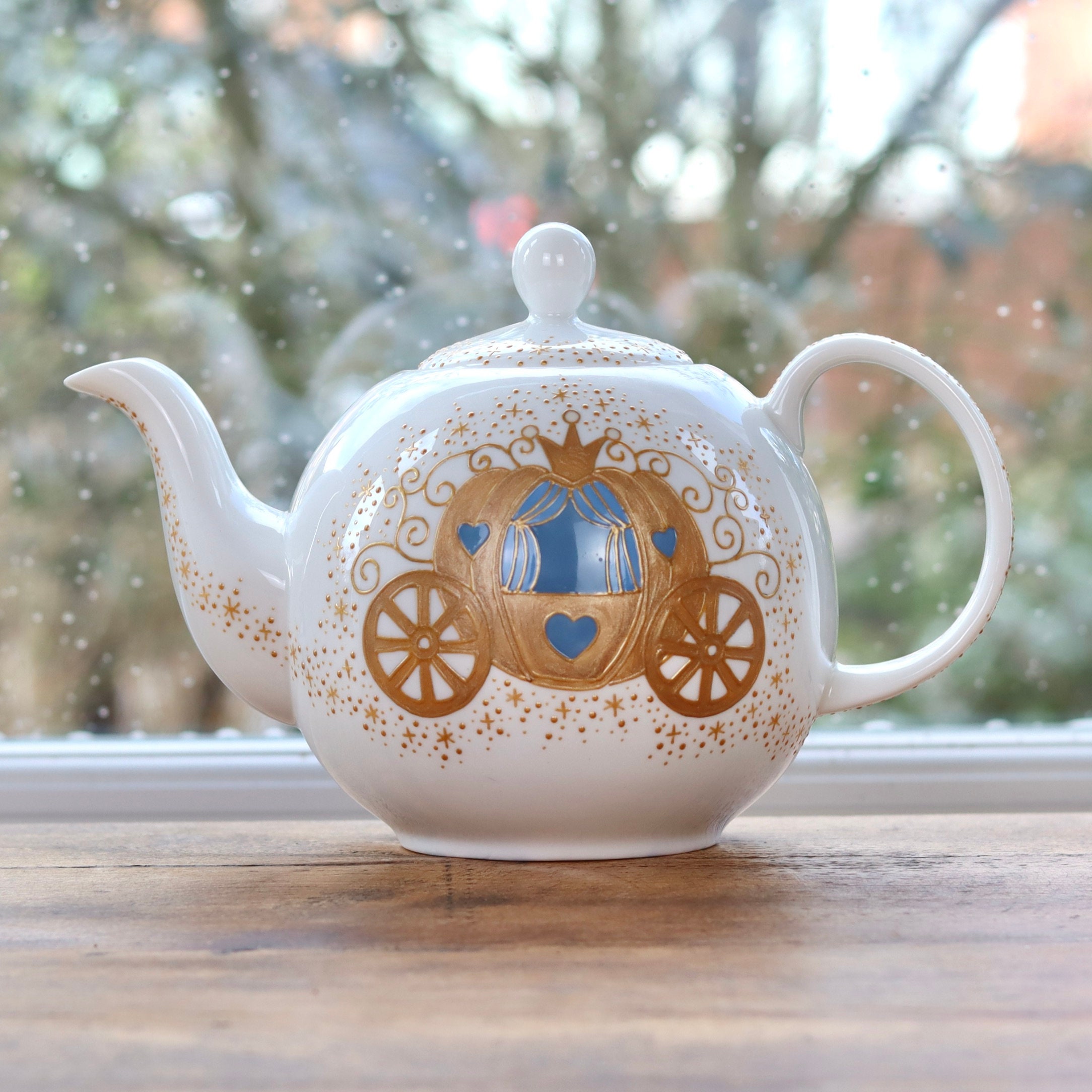 RARE Cinderella Tea Pot Creamer & Sugar Set Disneyland Fanciful