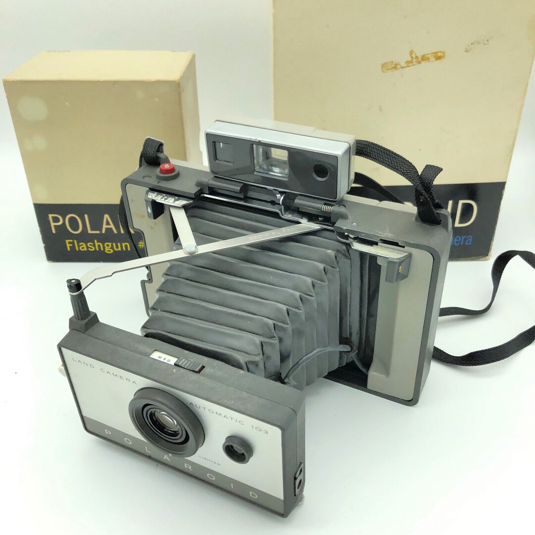 Vintage Polaroid Pack Film Camera Etsy