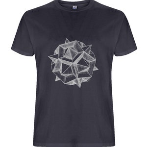 Aperture - Organic - Men&#39;s/Unisex, Psy T-shirt - EDM Rave Wear - Psy Trance Clothing - Tribal Tshirt Men - Alternative Clothing