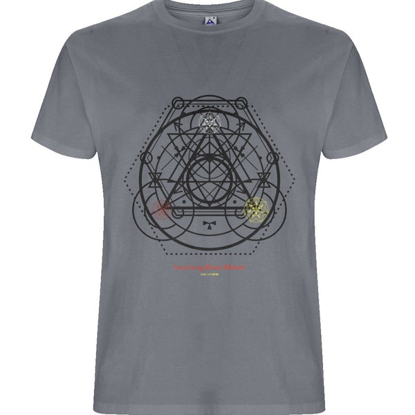 Hallucinogen, Organic, snarling black Mable, psychedelic t-shirt - EDM Rave Wear - Psy Trance Clothing - Tribal Tshirt Men - sacred geometry