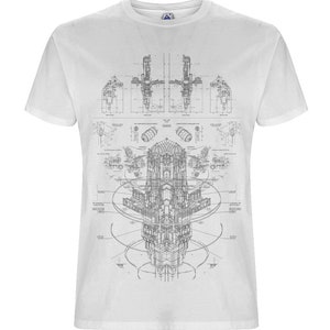 At Space White - organic T-shirt