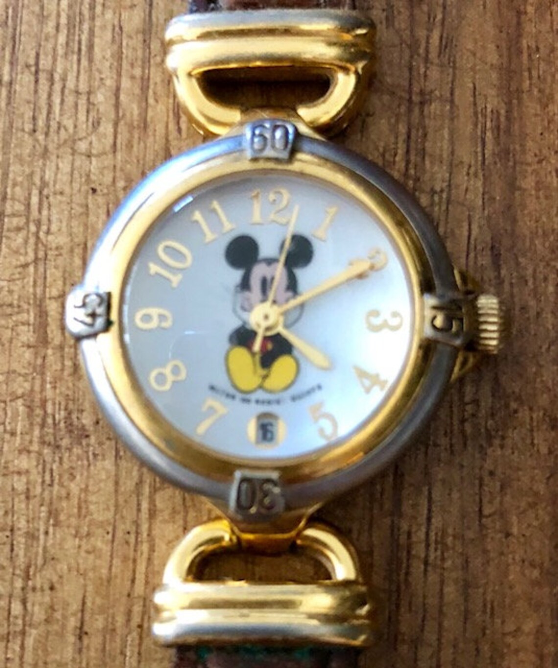 ON SALE Vintage Disney Time Works Mickey Mouse Watch Etsy