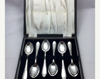 Silver Plated Tea Spoons - EPNS, Circa 1930 - Vintage Silver Plated Spoons - Vintage Silver Plate - Gift Idea - Collectible Spoons