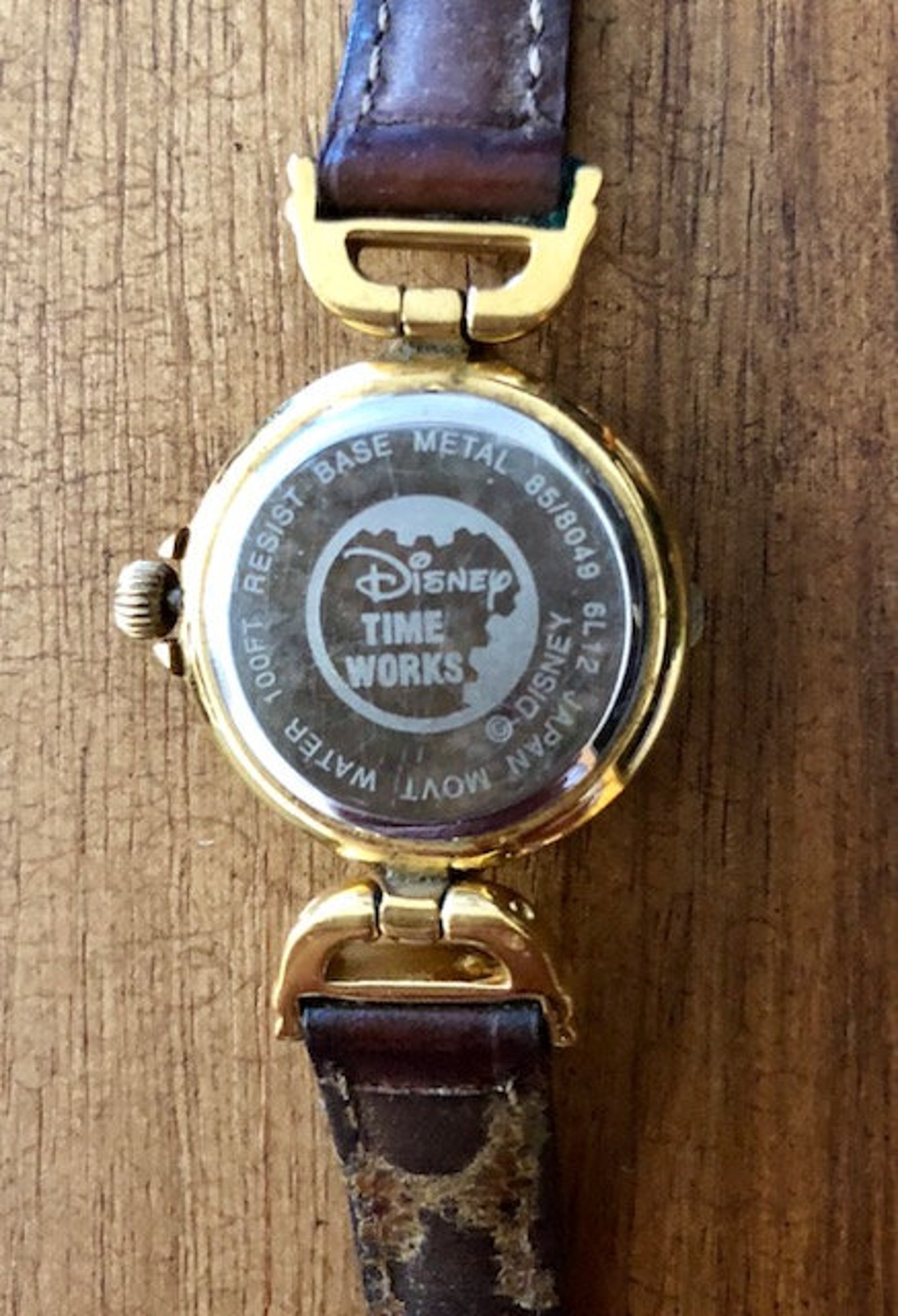 ON SALE Vintage Disney Time Works Mickey Mouse Watch Etsy
