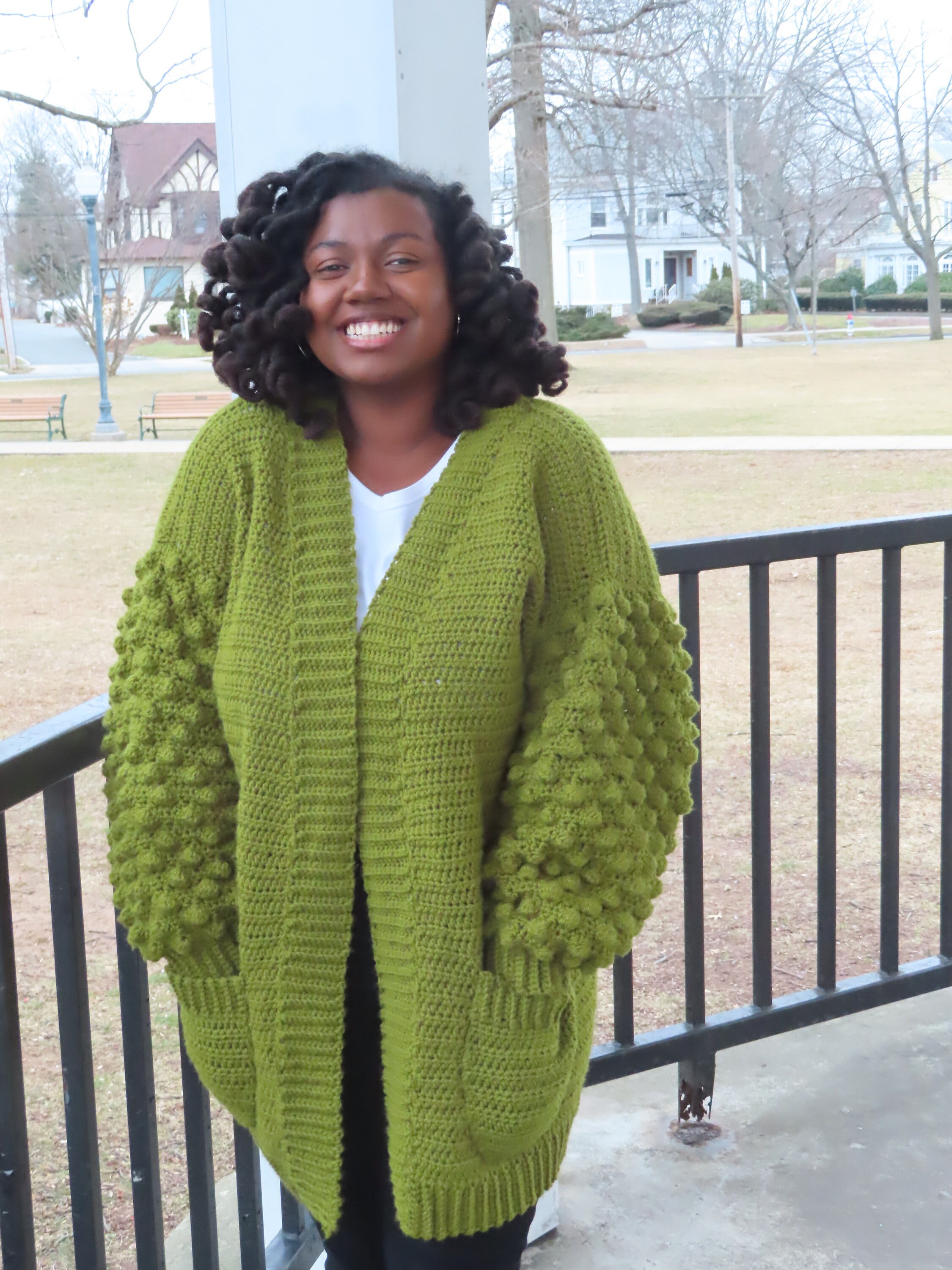 ZorahUnThreaded Handmade Crochet Poet Cardigan (Made to Order)