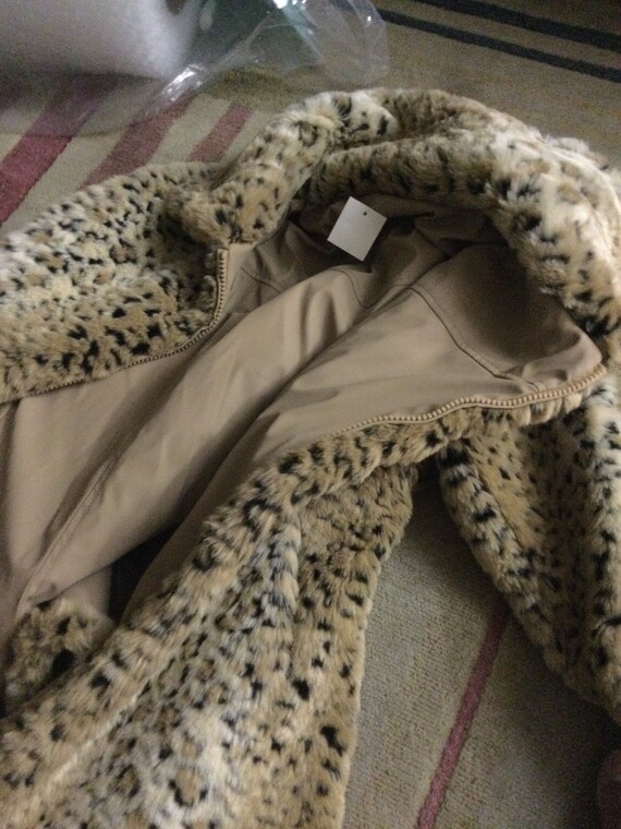 Leopard reversible jacket