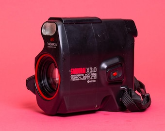 Yashica Samurai Half Frame 35mm Point and Shoot Camera