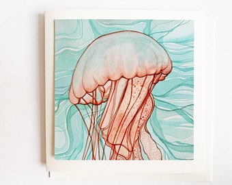 Special Edition! Jellyfish card