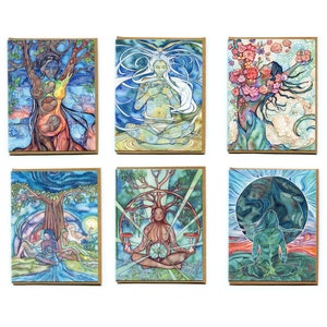 Cartes - WOMYN, aquarelle