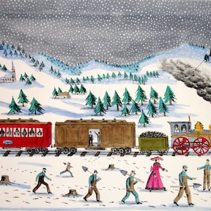 Snow Stops the Express