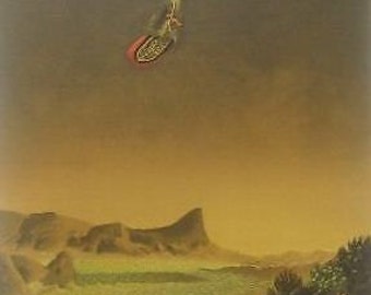Michel Charpentier Originallitografi "Icarus" 1987 Signerad E.A. (Epreuve D'Artist)
