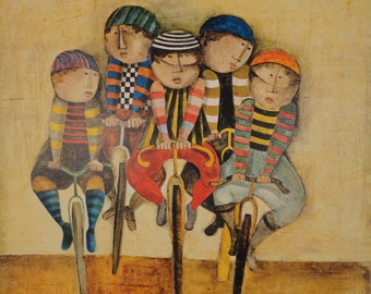 Graciela Boulanger "Tour de Francia" Reproducción de arte Póster