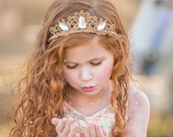 Bandeau princesse | Cadeau pour enfants | Couronne de princesse | Diadème d'anniversaire pour fille | Couronne d'anniversaire | Diadème de princesse