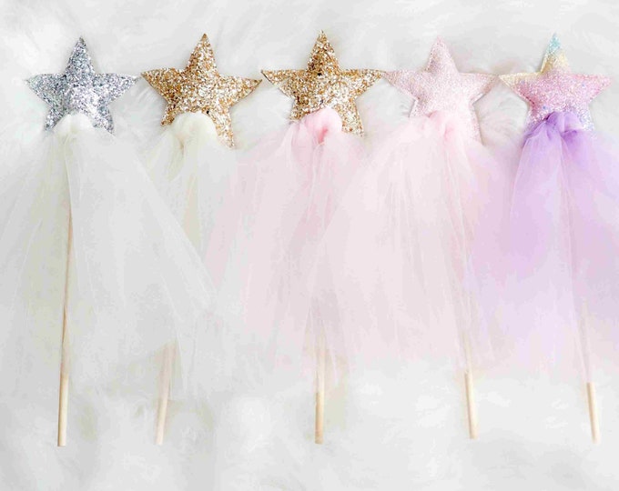 Kids Gift, Magic Wand,Birthday Gift, Gift for Kid, Fairy Wand, Princess Wand, Kids Gift Girl, Christmas Stocking Stuffer- Color Options