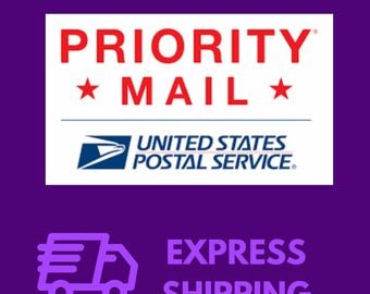 2 Day Shipping Upgrade - Please Convo for Timing & Pricing Level