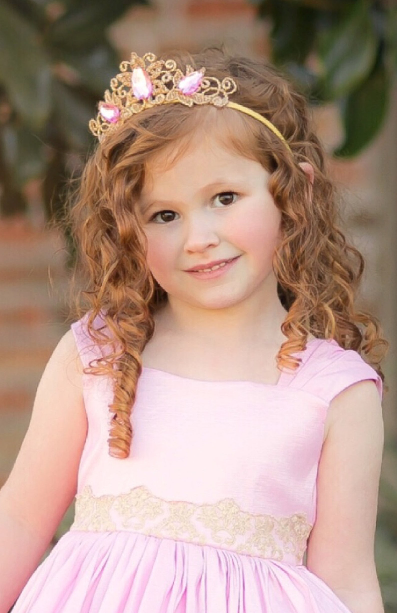 Pink Princess Crown Princess Tiara Birthday Tiara Etsy