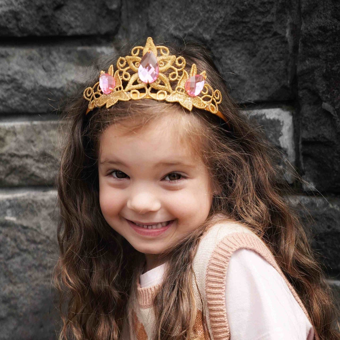 Pink Princess Crown Princess Tiara Birthday Tiara Birthday Crown Pink