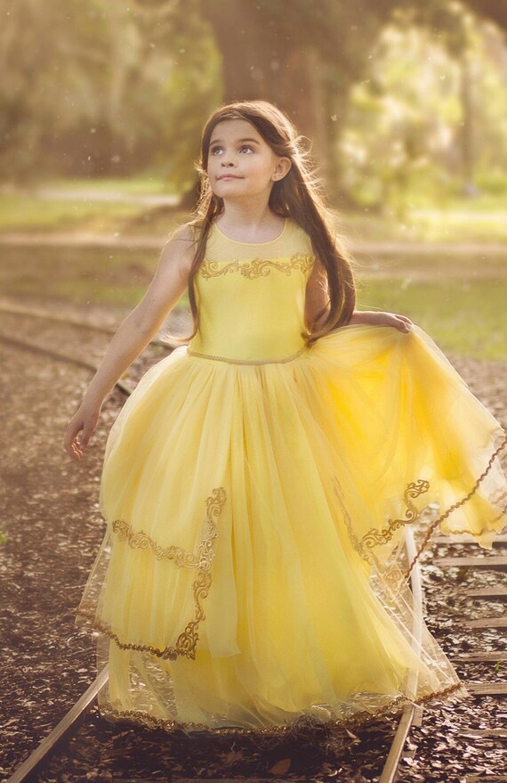 beauty and the beast princess dress