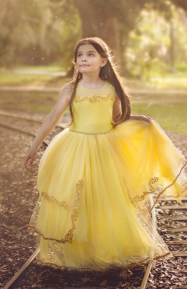 belle girls dress