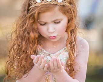 Princess Headband |  Kids Gift |  Princess Crown | Birthday Girl Tiara |  Birthday Crown | Princess Tiara