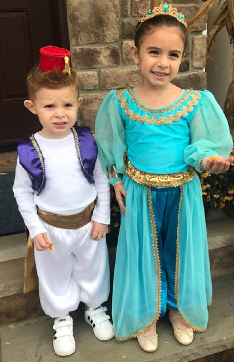 Aladdin Costume Prince Costume Princess Jasmine Aladdin Etsy